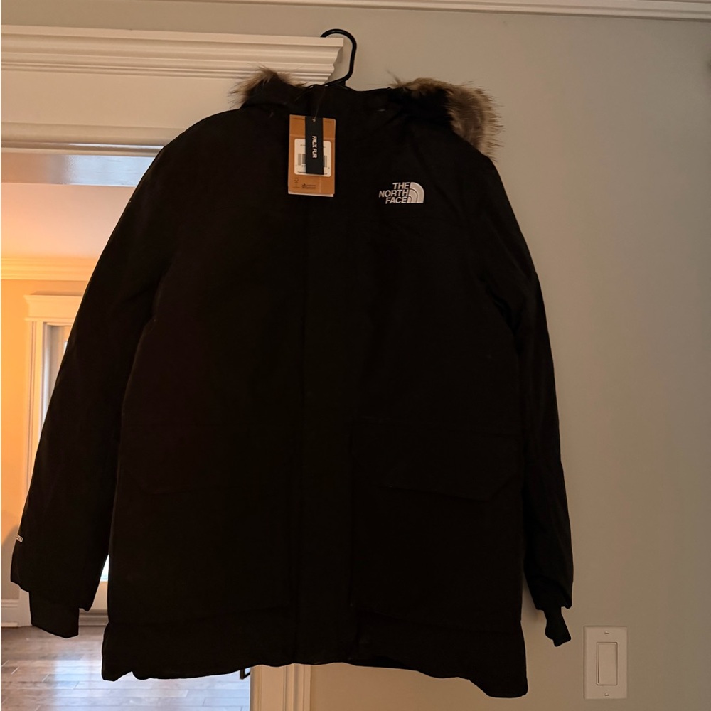 The North Face Black Jacket with Fur Hood New with Tags